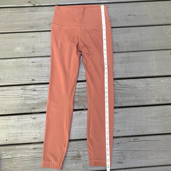 Lululemon Wunder Under High-Rise Tight Leggings 25" Ancient Copper Size 4 - Picture 3 of 6